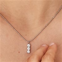 Halskette Sagapo Dame in Stahl SDZ10 - SDZ10